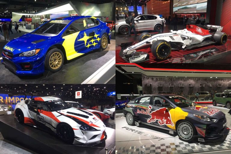 The Race Cars of the 2019 Detroit Auto Show