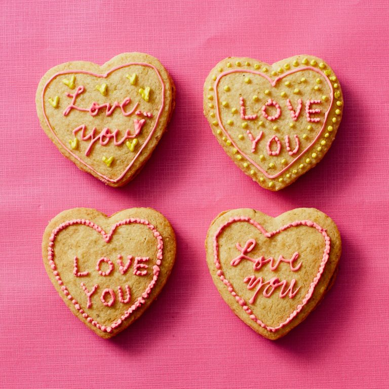 Say it with shortbread: Liam Charles’ recipe for love biscuits