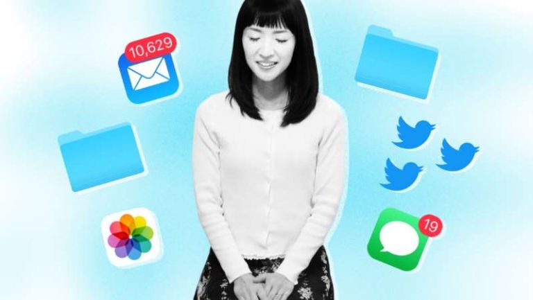 Marie Kondo tries to help a digital hoarder get his life in order