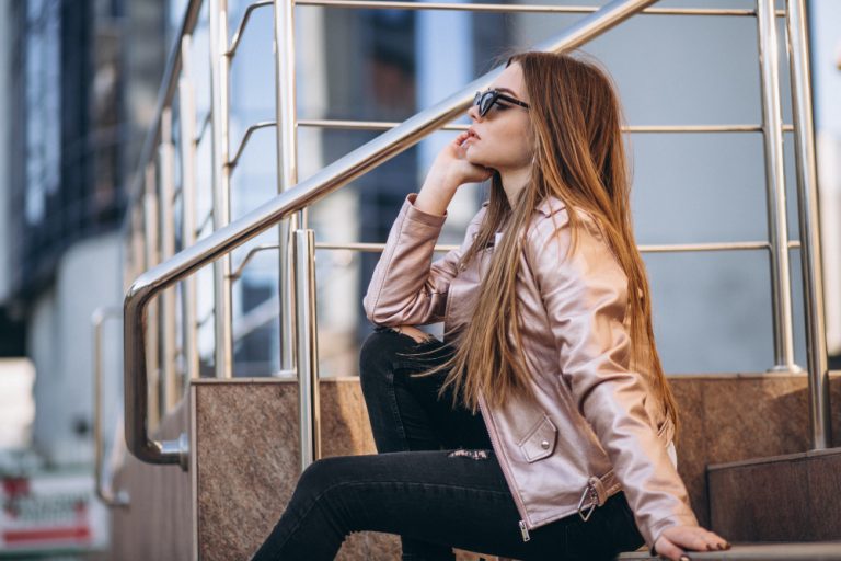 How to Wear Faux leather Jacket and What to Combine with Trend of 2024