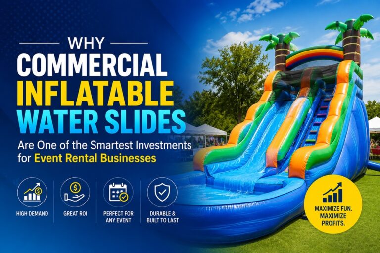 Why Commercial Inflatable Water Slides Are One of the Smartest Investments for Event Rental Businesses